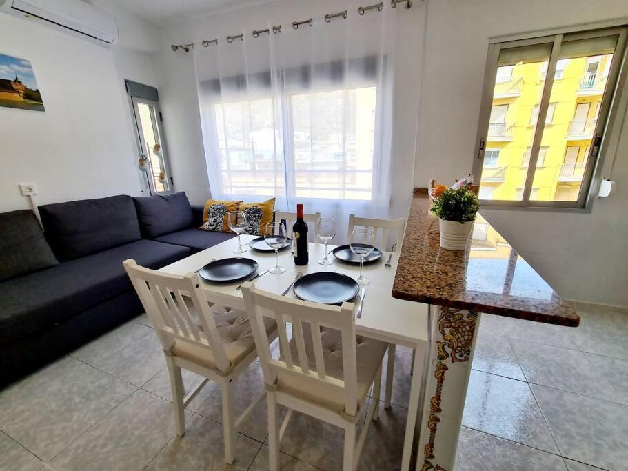 Comodo Apartamento En El Centro De Cullera, Playa 700 Metros Exterior foto